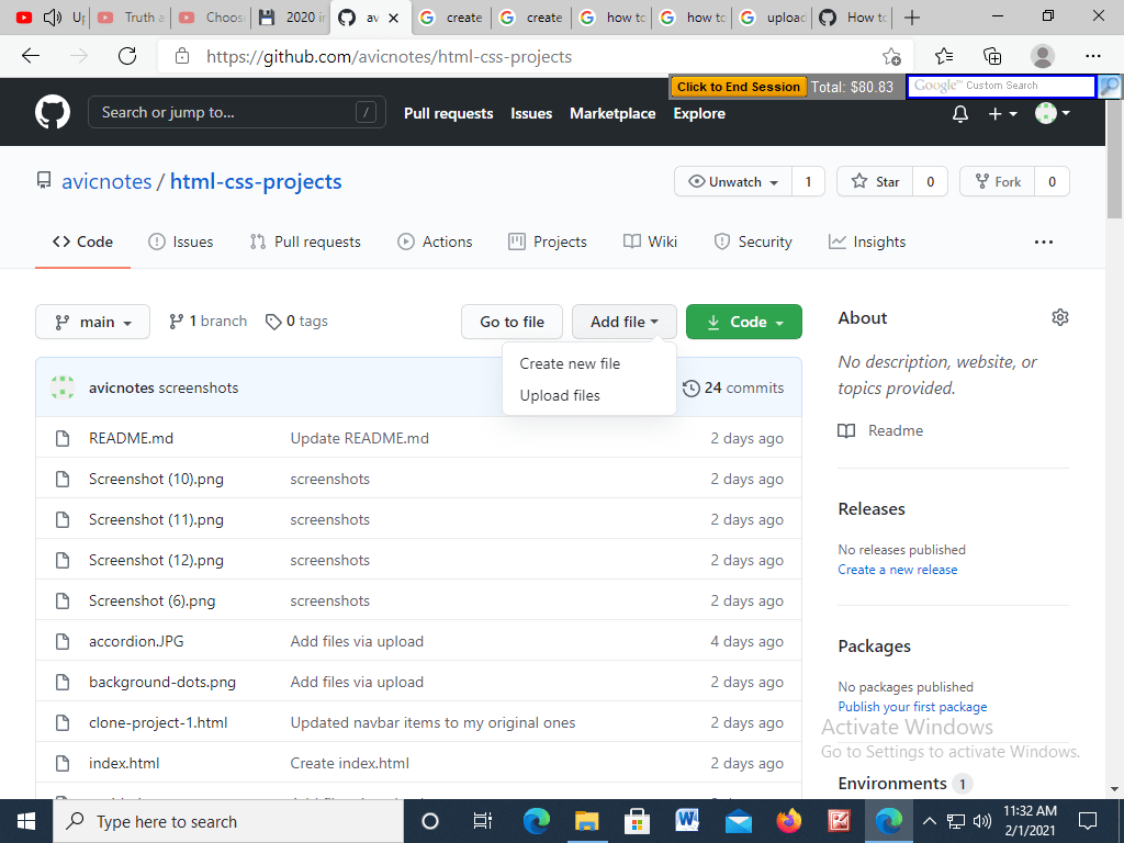 How to create a folder in Github repository online · DevPractical